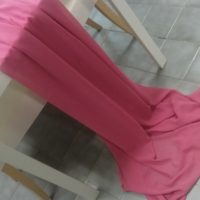 Textilie - šifon na stůl, tmavě růžová, 3m